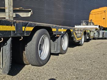 Scania R410 6x2 RETARDER + NOOTEBOOOM SEMI TRAILER